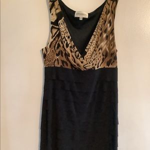 Women Leopard Print Dress